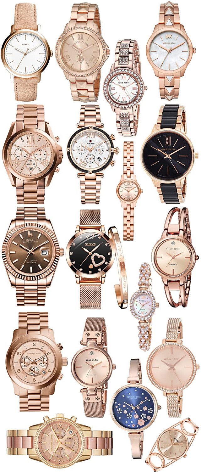 Beautiful Rose Gold Wrist Watches Beautiful Rose Gold Wrist Watches