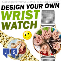 Design Your Own Custom Photo Image Wrist Watches