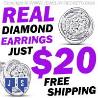 Genuine Real Diamond Stud Earrings For Just Twenty Dollars With Free Shipping Genuine Real Diamond Stud Earrings For Just Twenty Dollars With Free Shipping