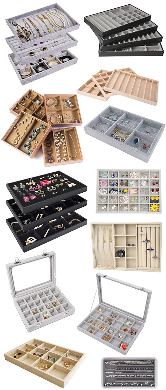 Jewelry Organizer Trays For Drawers