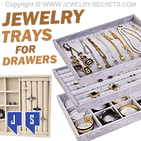 Jewelry Trays For Drawers