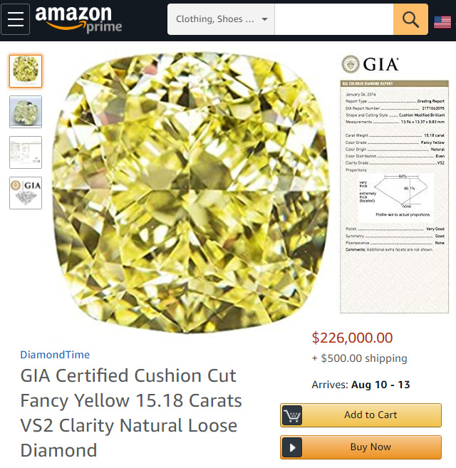 Amazons Biggest Diamond