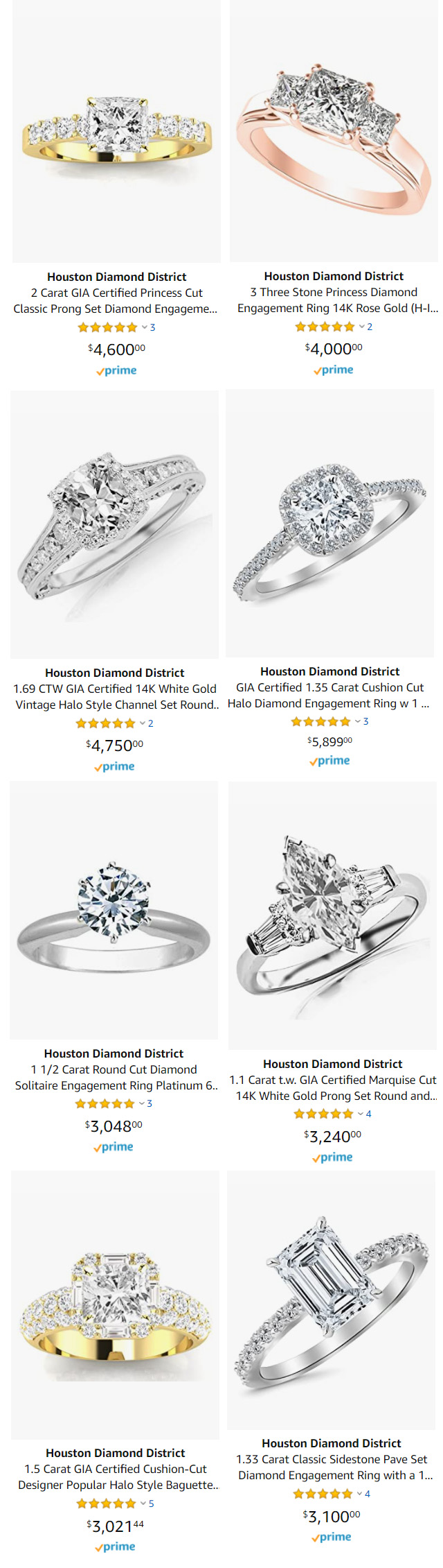 Fast Engagement Rings At Amazon