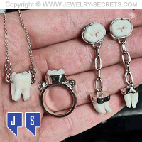 Custom Made Jewelry From Dead Ones Teeth