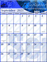 Free September 2021 Calendar Free September 2021 Calendar