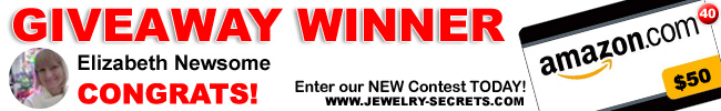 Jewelry Giveaway 40 Winner
