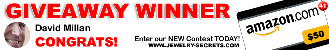 Jewelry Giveaway 41 Winner