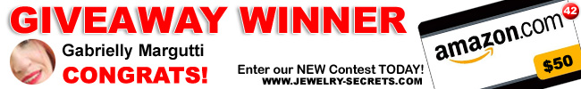 Jewelry Giveaway 42 Winner