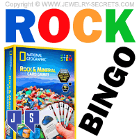ROCK BINGO CARD GAME