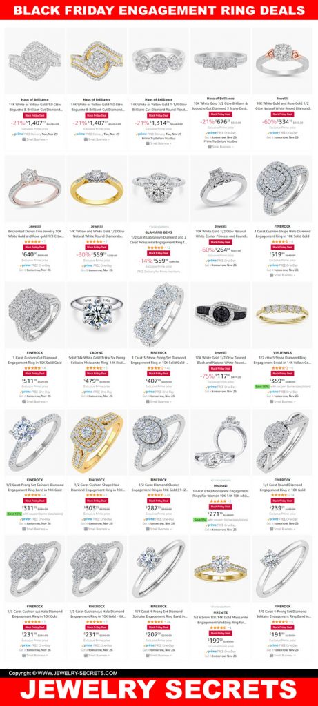 BLACK FRIDAY ENGAGEMENT RING DEALS – Jewelry Secrets