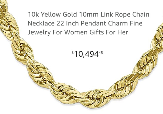 DO YOU NEED A 10MM DIAMOND CUT ROPE WORTH OVER TEN GRAND FOR CHRISTMAS NOW