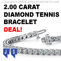 2 CARAT DIAMOND TENNIS BRACELET DEAL