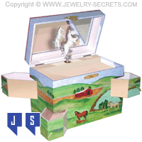 KIDS HIDE-A-WAY JEWELRY BOXES