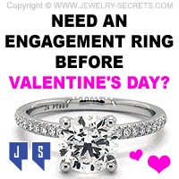 NEED AN ENGAGEMENT RING BEFORE VALENTINES DAY