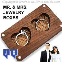 MR AND MRS JEWELRY BOXES