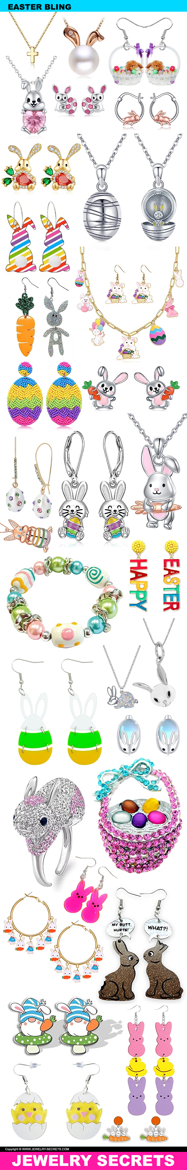 Easter themed jewelry