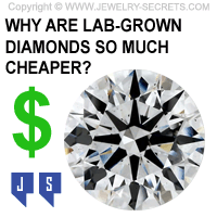 WHY ARE LAB-GROWN DIAMONDS SO MUCH CHEAPER