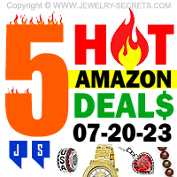 5 HOT AMAZON JEWELRY DEALS FOR 07-20-2023