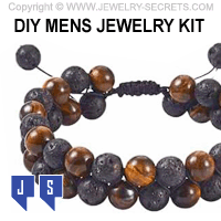 DIY MENS JEWELRY BRACELET KIT