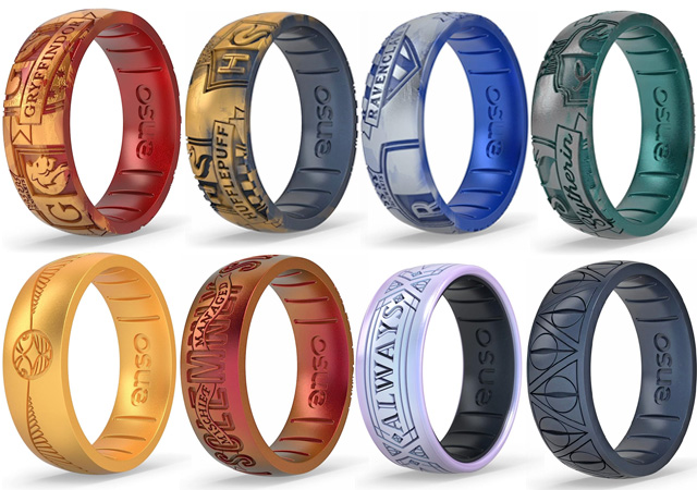 HARRY POTTER SILICONE RINGS