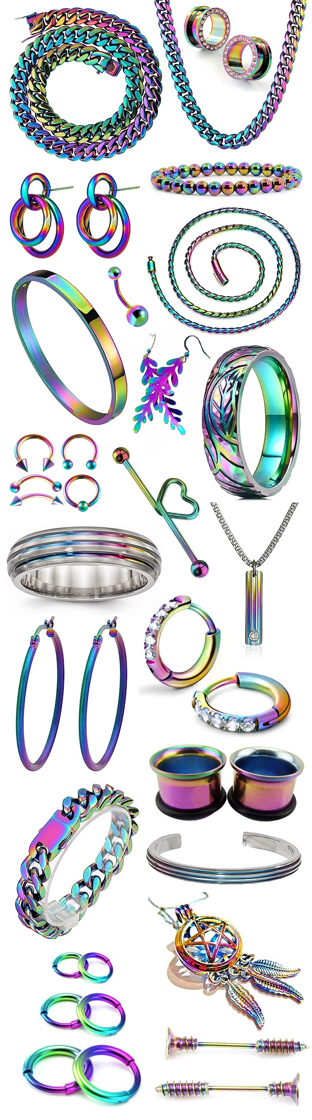 Anodized Plated Jewelry