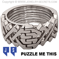 HANDMADE TURKISH PUZZLE RING HANDMADE TURKISH PUZZLE RING