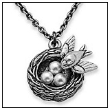 Bird and Nest Pendant! Bird and Nest Pendant!