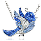 Blue Bird Necklace!